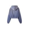 Women's sunfaded hoodie with a soft, washed-out effect