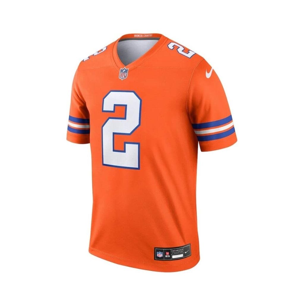 Custom vintage-style American football jersey with classic retro design elements.