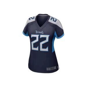 Women's premium American football jersey with moisture-wicking fabric and custom printing
