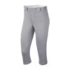 Women's slim-fit baseball pants with flexible and durable fabric
