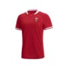 Women's sublimated rugby jersey with custom logos and colors