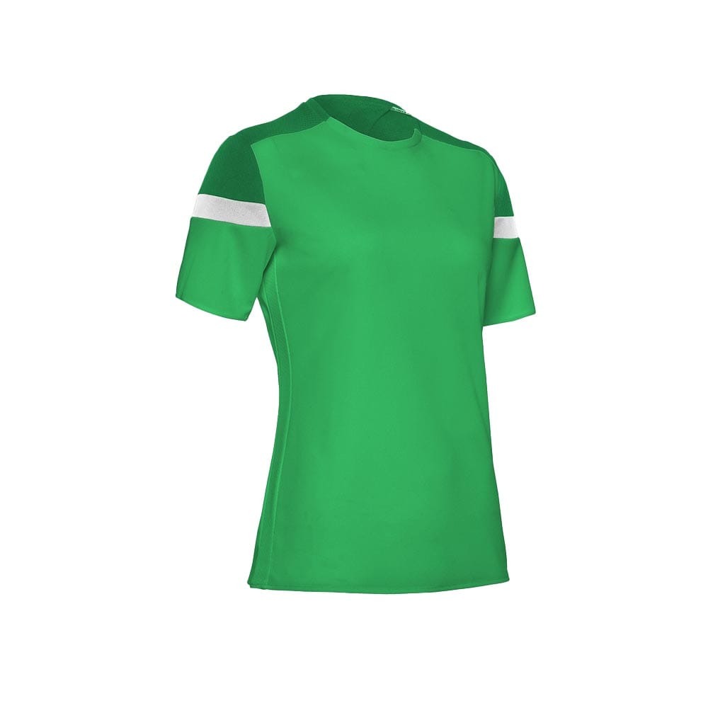 Women's vintage rugby jersey with classic collar and embroidered logo