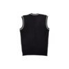 Custom classic acrylic knit vest with ribbed hems