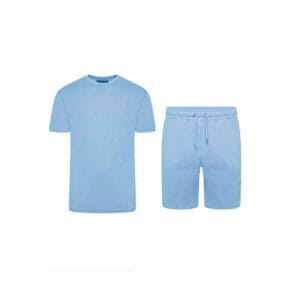 Custom french terry short set in cozy fabric