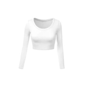 Custom full sleeve crop top for women – gym & fitness wear – Stitch Expo
