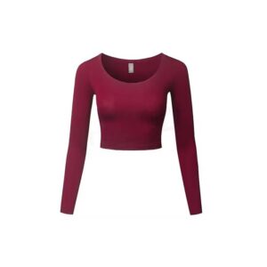 Custom long sleeve crop top for women – Stitch Expo