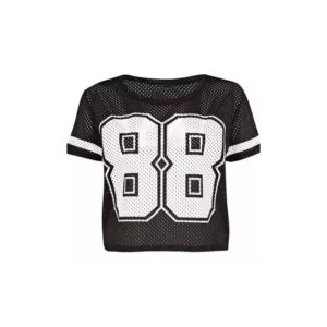 Custom mesh crop top for women – breathable activewear – Stitch Expo
