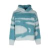 Custom mohair hoodie with a soft and luxurious feel.
