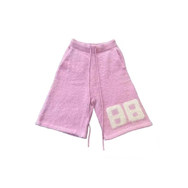 Custom mohair shorts designed for luxury, comfort, and breathability