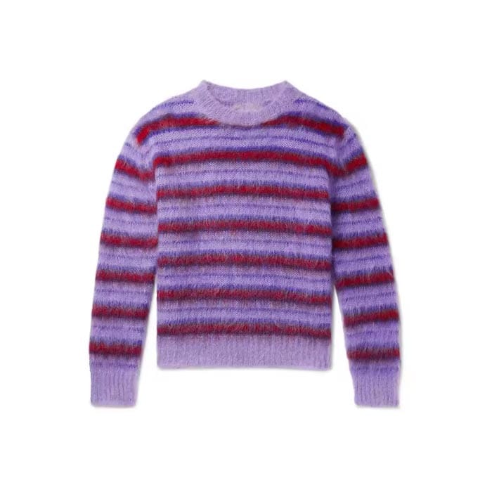 Custom Mohair Sweater – Fashionable Ombre Knitwear