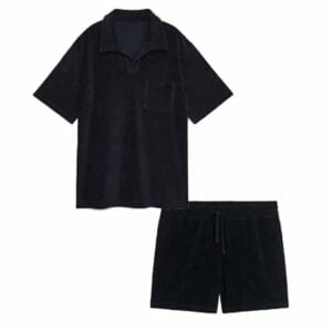Custom oversized short set in relaxed fit style
