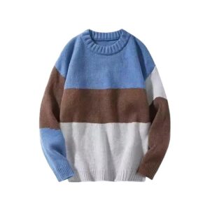 Custom oversized sweater with embroidered logo