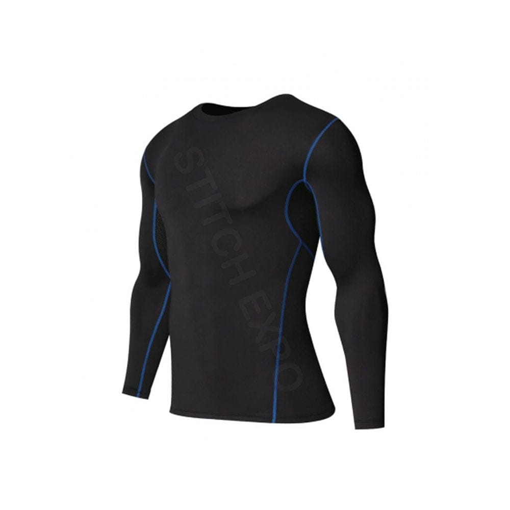 Custom Rash Guards with Contrast Stitching for Durability