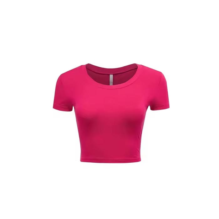 Custom sports crop top for women – activewear for sports and fitness – Stitch Expo