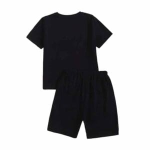 Custom breathable summer short set in matching top and shorts