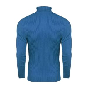 Custom turtleneck sweater with personalized embroidery