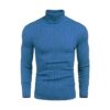 Custom turtleneck sweater with personalized embroidery