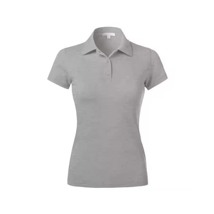 Custom Embroidered Women’s Pique Knit Polo Shirt