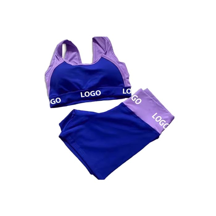 Custom Yoga Set with Sports Bra and High-Waisted Shorts