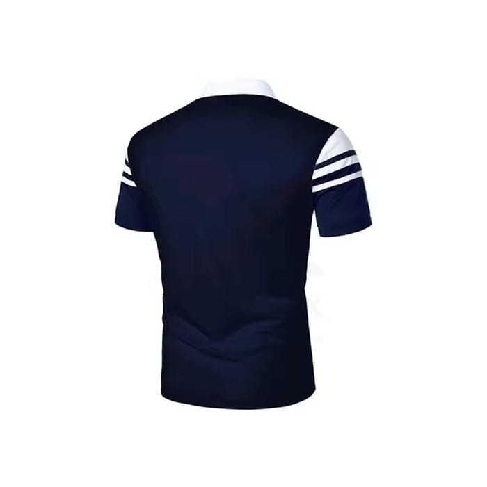 Bold Two-Tone Custom Polo Shirt for Brands