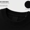 Black Oversized Heavyweight T Shirt