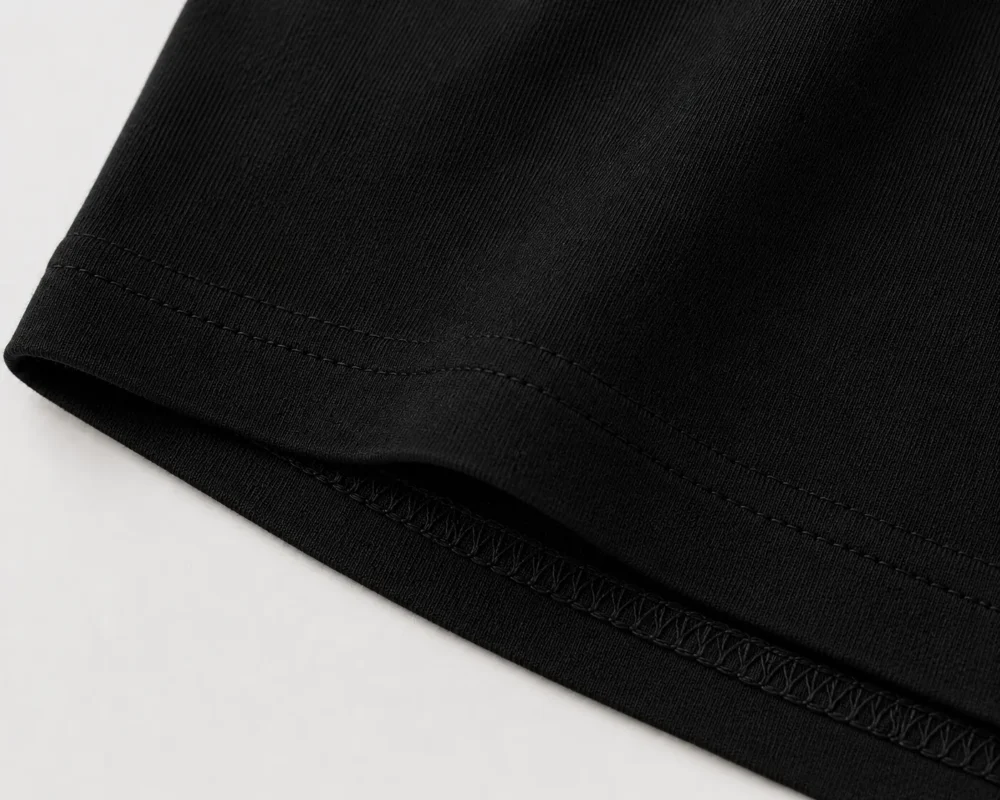 Black Oversized Heavyweight T Shirt