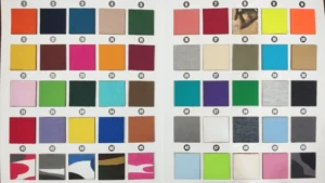 Charcoal oversized tshirt color chart stitch expo