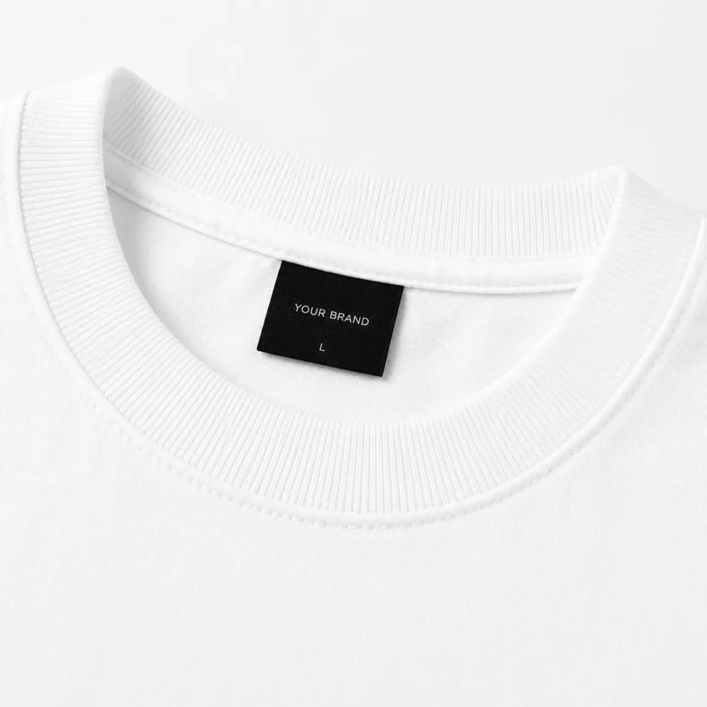 private label oversized streetwear tee