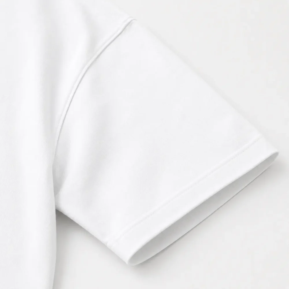 drop shoulder white t shirt