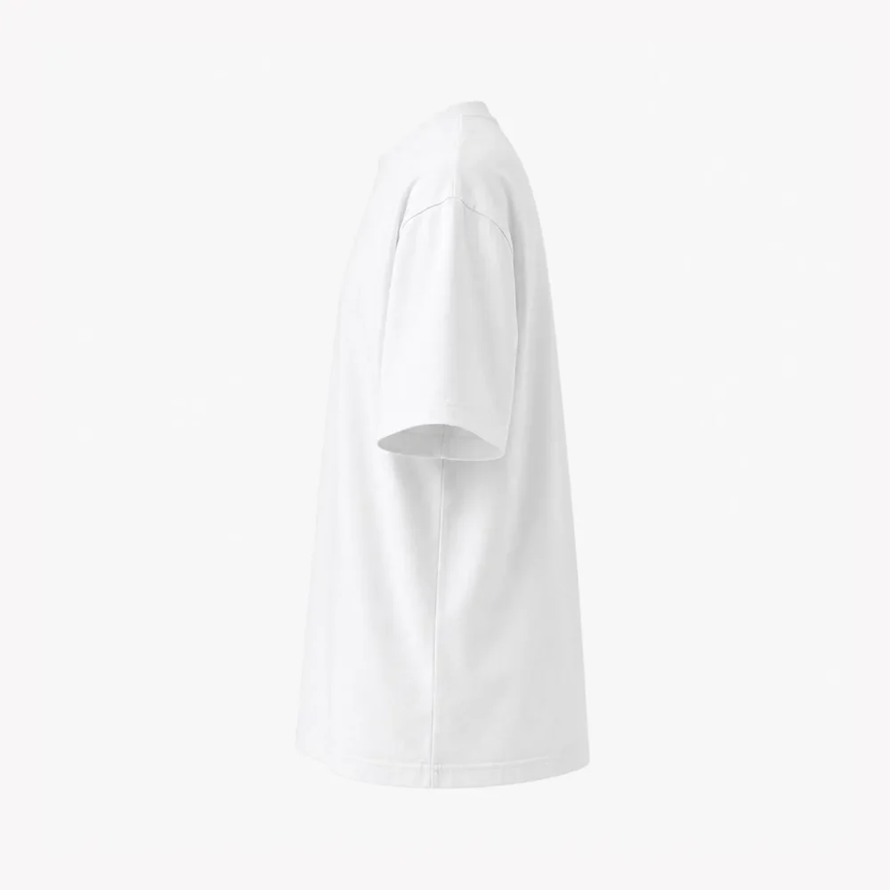 white oversized heavyweight t shirt manufacturer