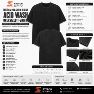 custom streetwear t shirt manufacturer