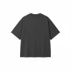 premium charcoal oversized streetwear tee