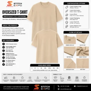 Custom Oversized Heavyweight T Shirt Manufacturing Services Private Label Streetwear Apparel