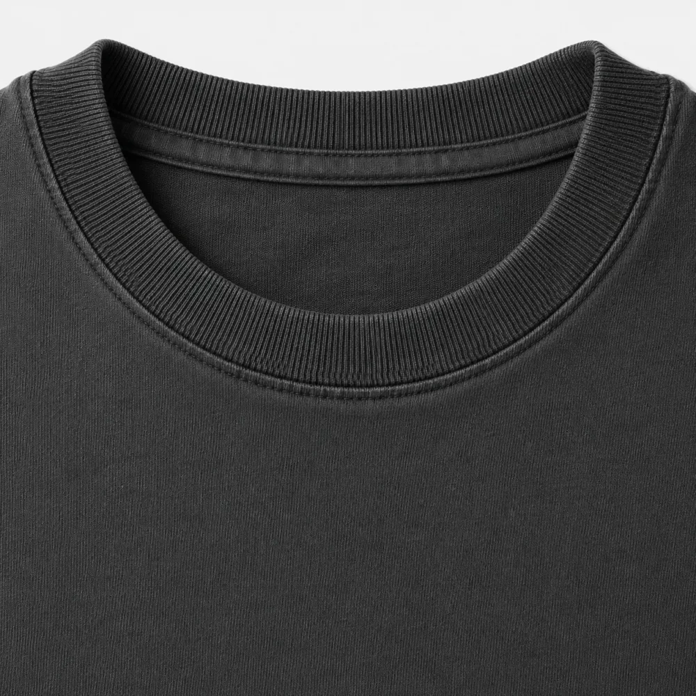 heavyweight cotton charcoal t shirt
