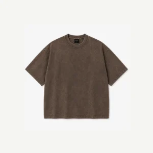 vintage brown oversized heavyweight t shirt manufacturer