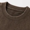 vintage brown oversized heavyweight t shirt manufacturer 1 acid wash oversized streetwear tee