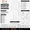 custom white oversized t shirt manufacturer
