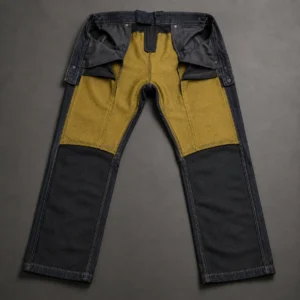 aramid lined motorcycle jeans interior