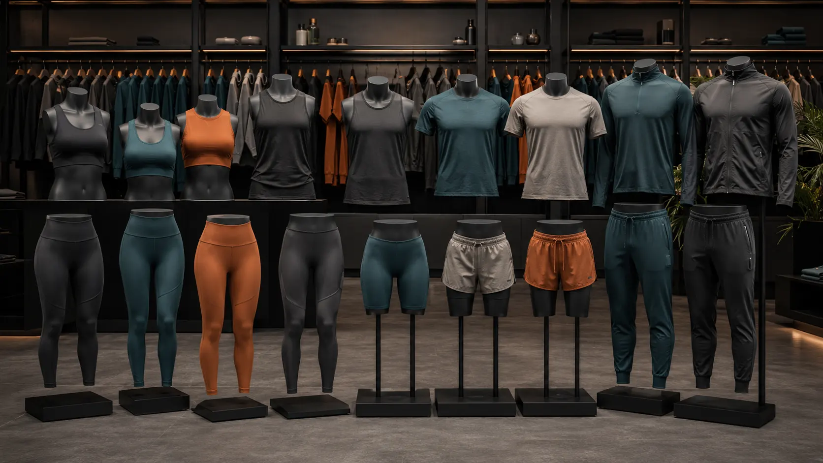 Custom leggings sports bras and gym wear collection for private label brands