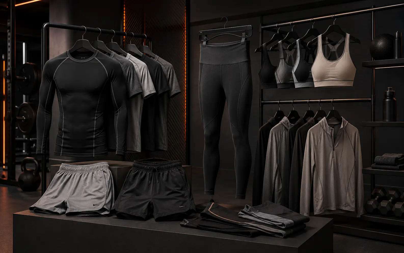 Custom gym and fitness wear manufacturing