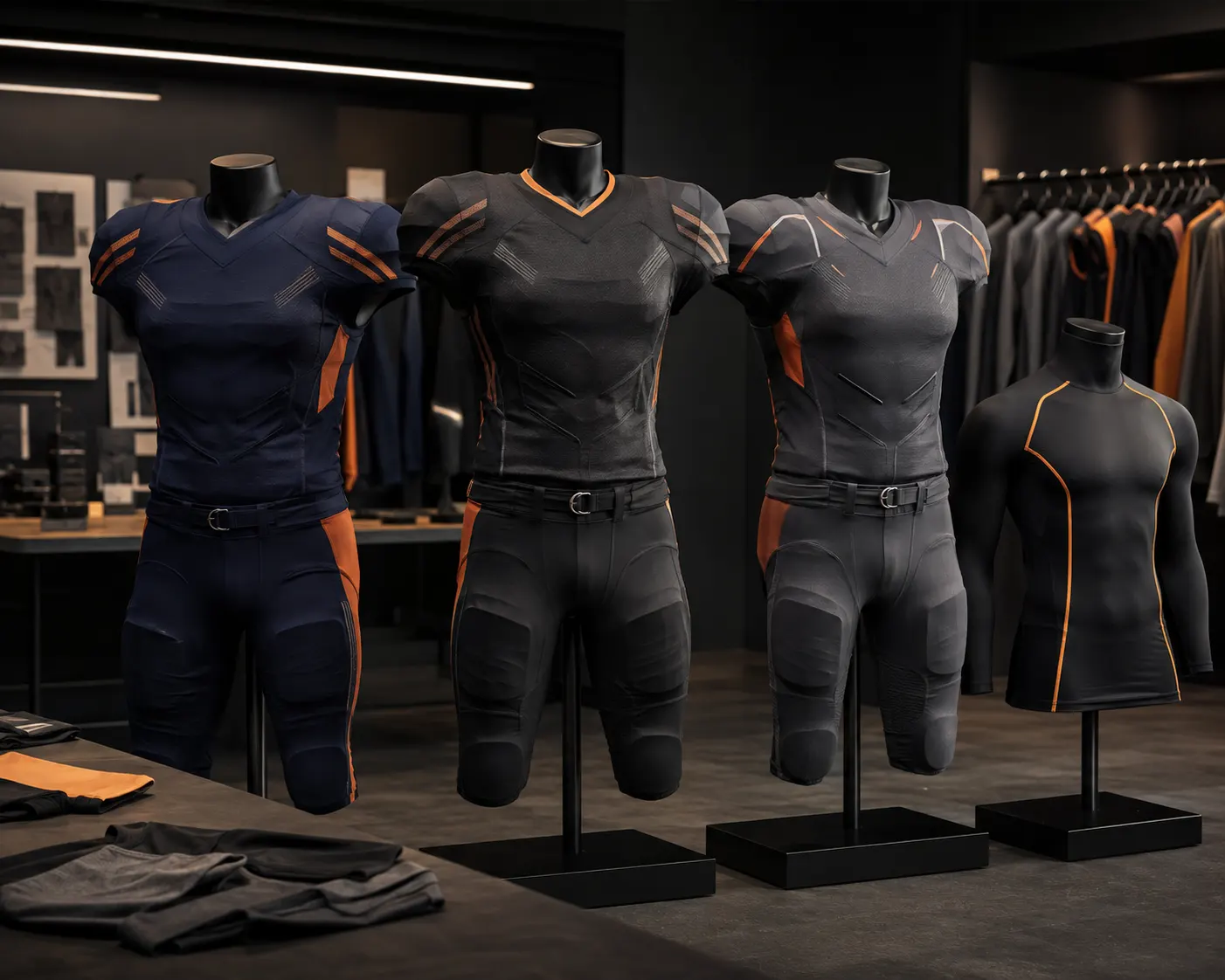 Custom American football uniform manufacturer