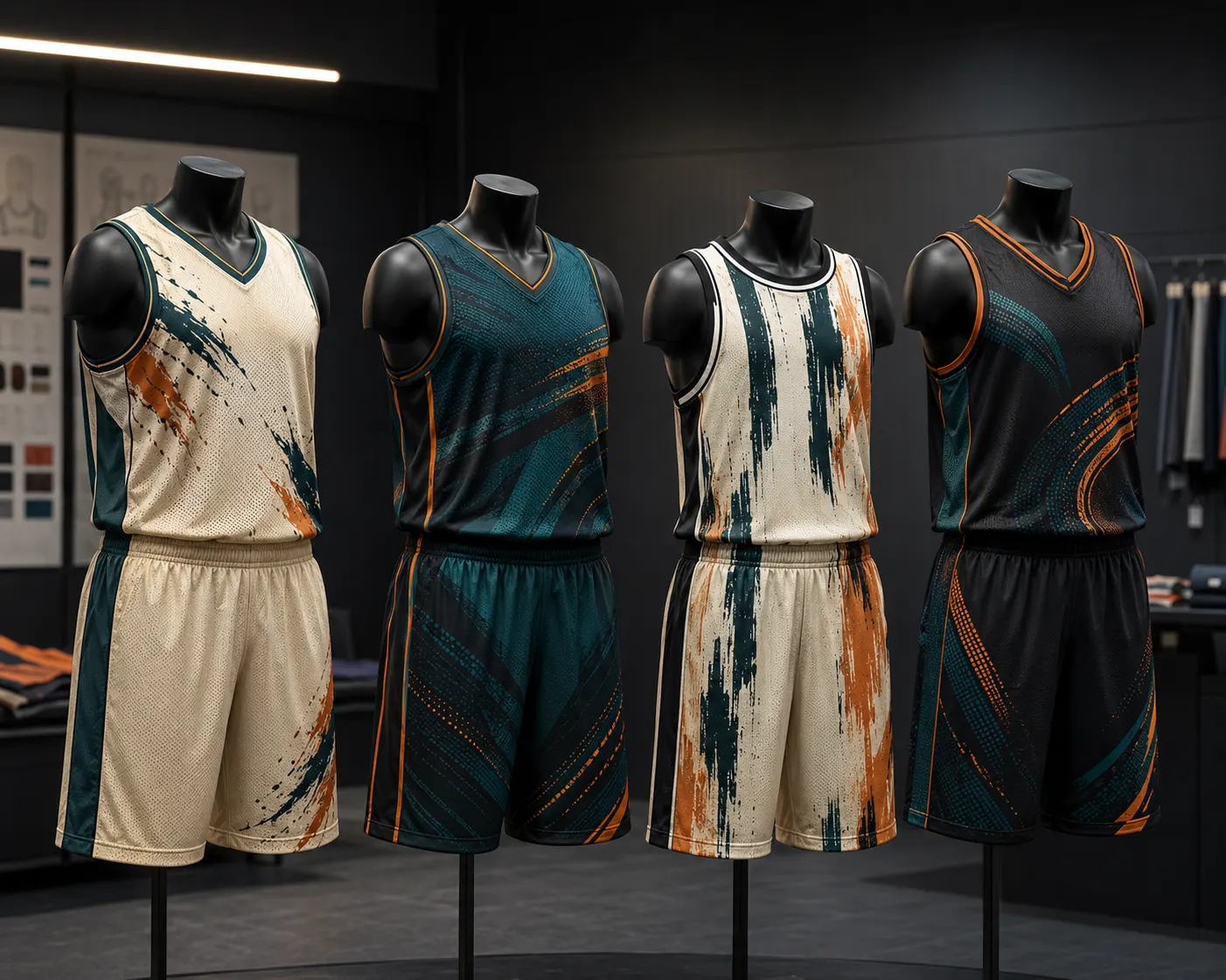 Custom basketball uniform manufacturer