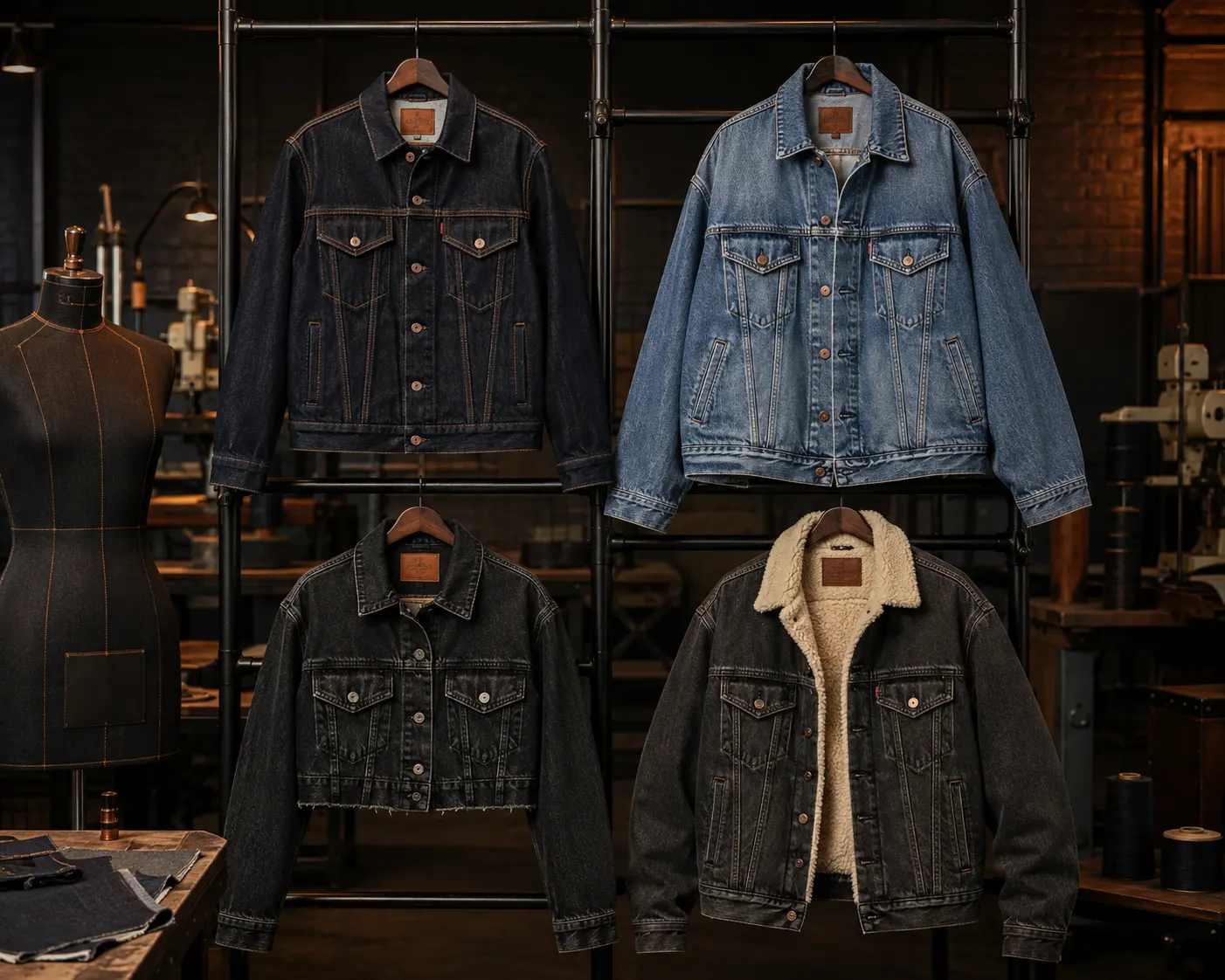 Custom denim jacket manufacturer