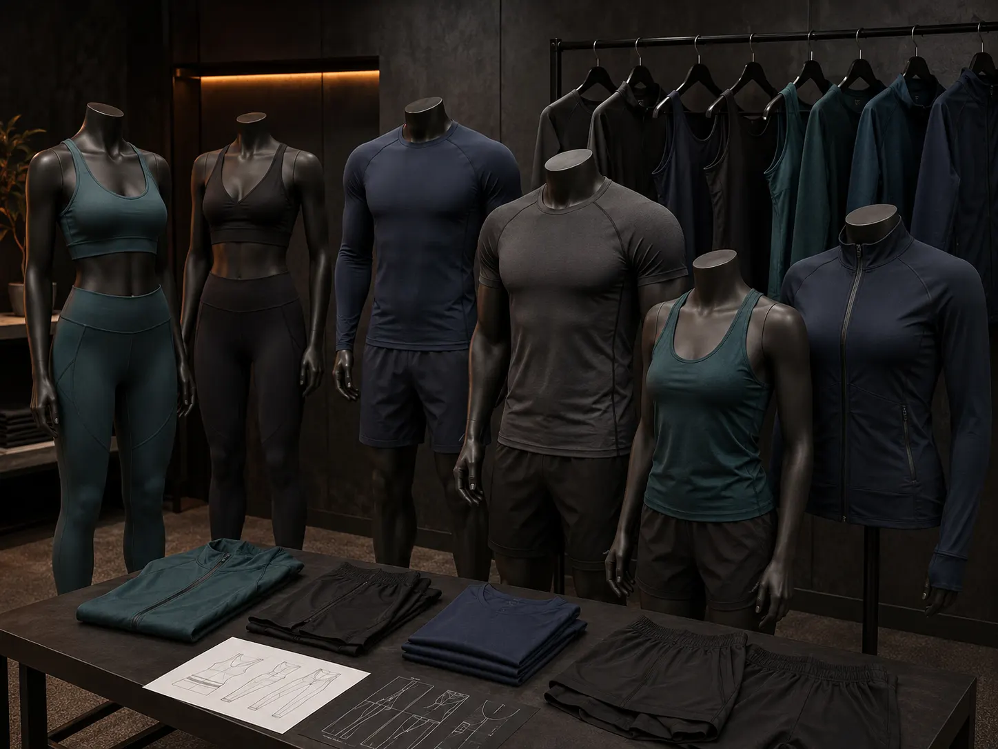 Private-label gym and activewear manufacturing