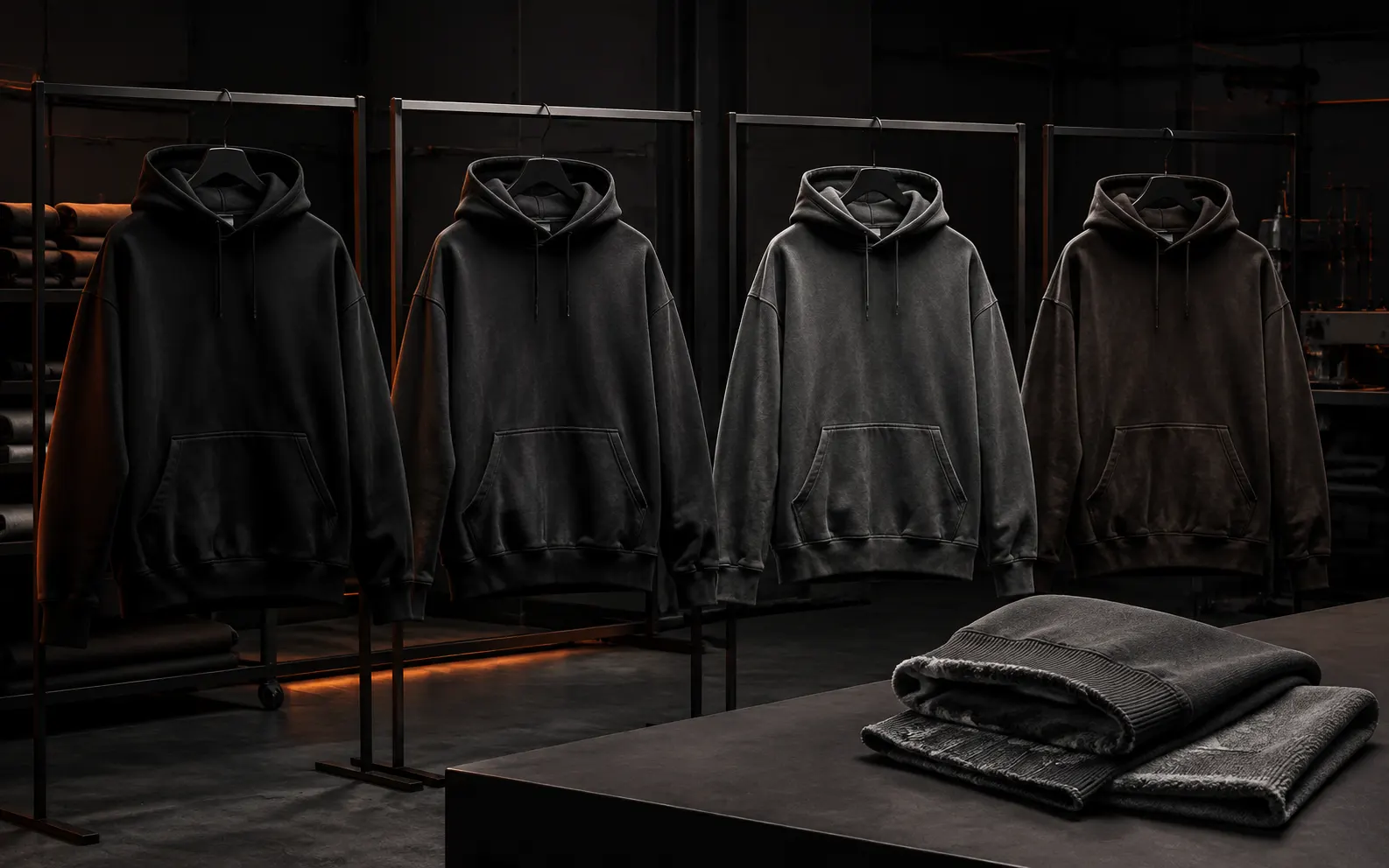 Custom heavyweight hoodies