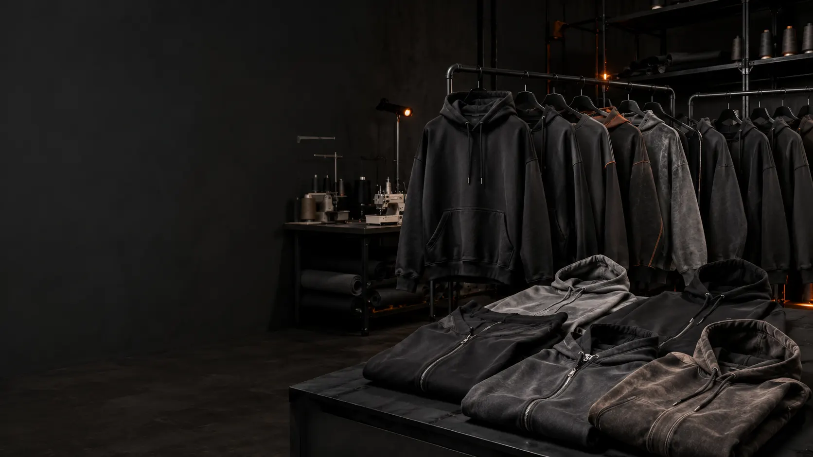 Custom hoodie manufacturer for clothing brands