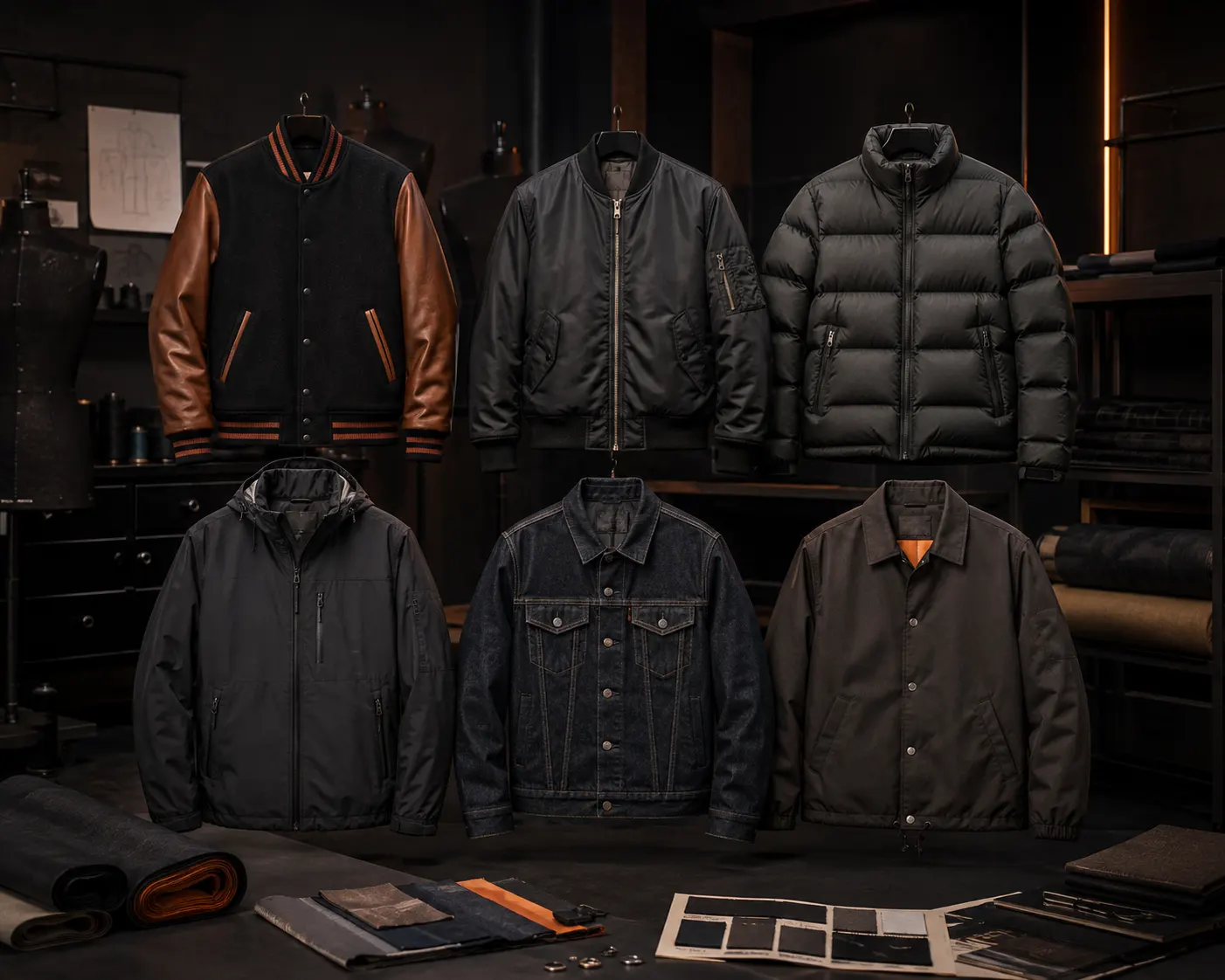 Custom jacket and outerwear manufacturing services