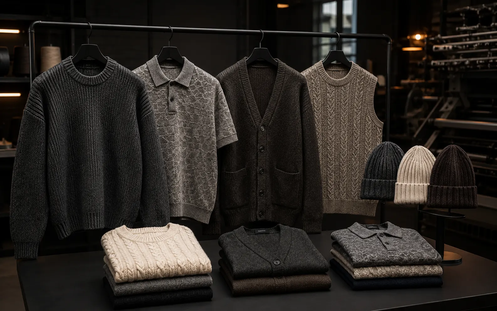 Custom knitwear manufacturing