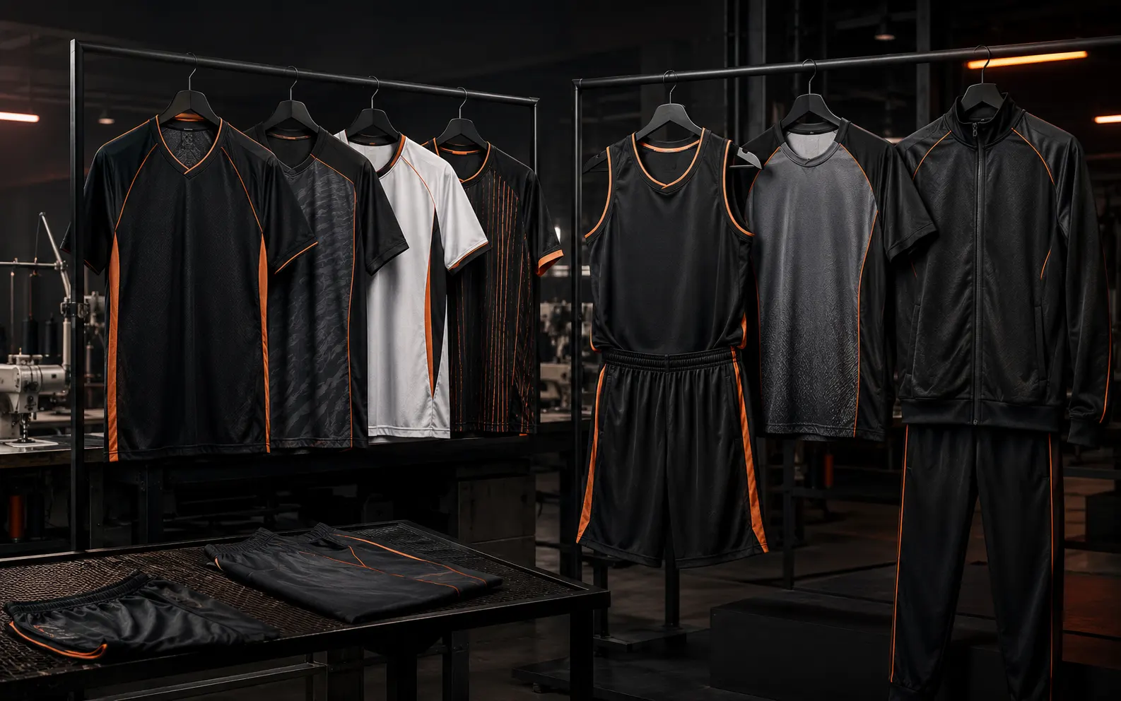 Custom sportswear manufacturing