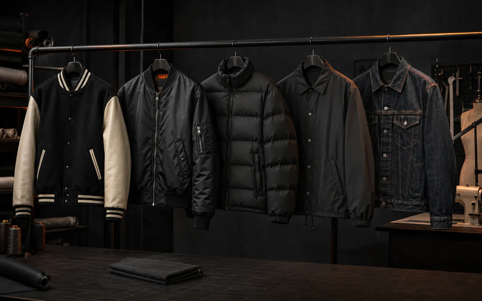 Custom streetwear jacket manufacturing
